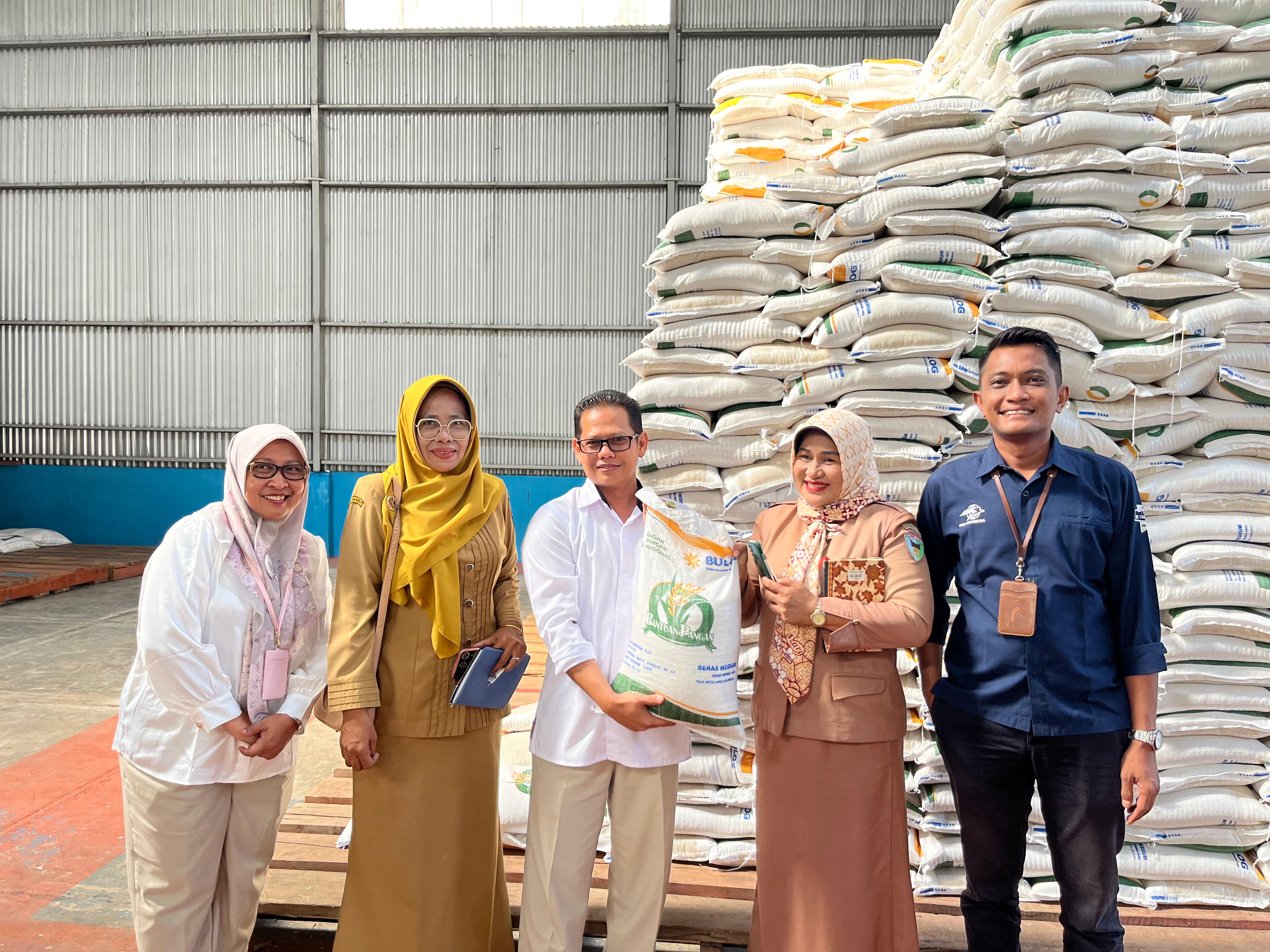 Cek Kualitas dan Pemyaluran Beras