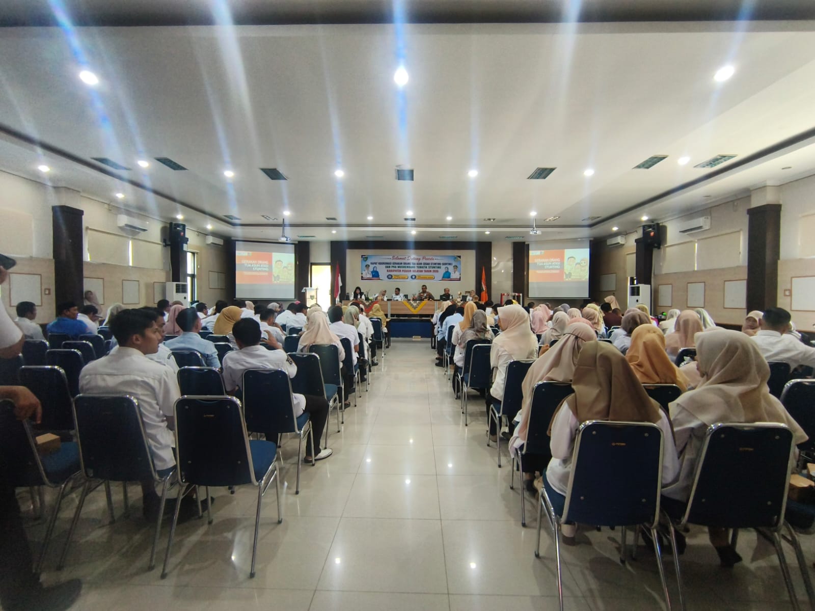 Melaporkan Kegiatan Kabid KKP Koordinasi Gerakan Orang Tua Asuh Cegah Stunting (GENTING)
