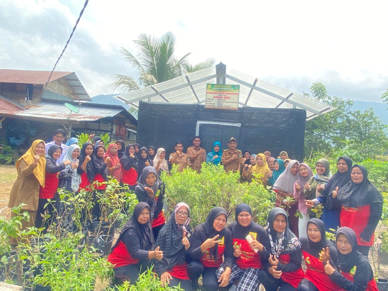 Sosialisasi gerakan sadar pangan B2SA di Kecamatan Bayang