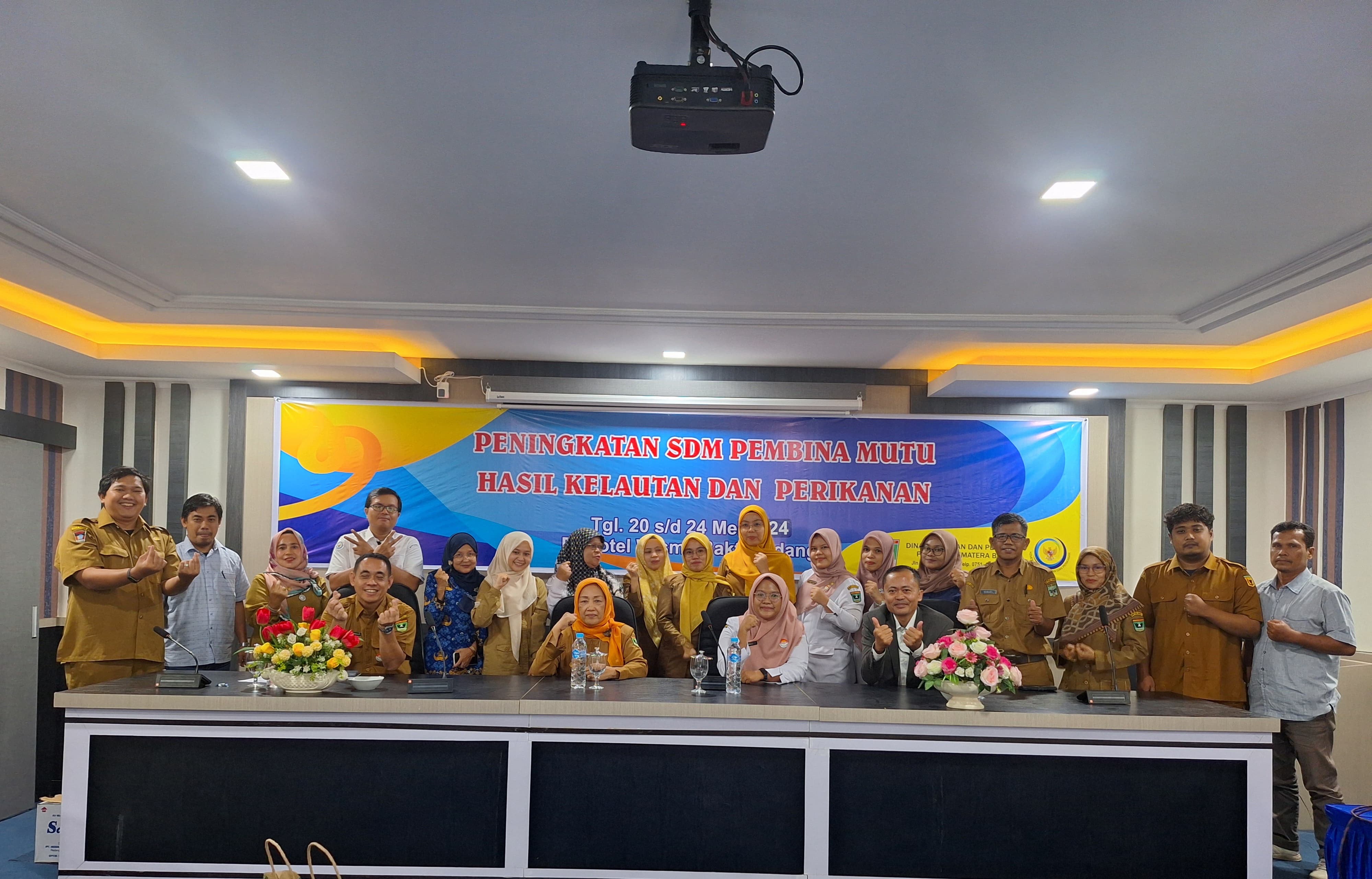 Pelatihan Pembinaan Mutu Pengelolaan Manajemen Pengolahan Ikan