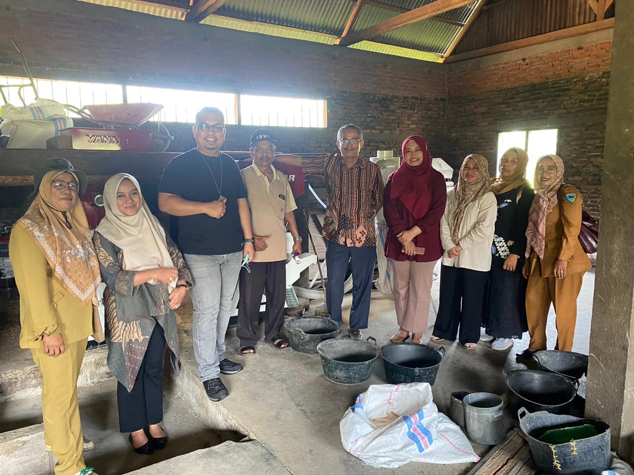 Mendampingi Dinas Propinsi PHO Revitalisasi mesin PPK