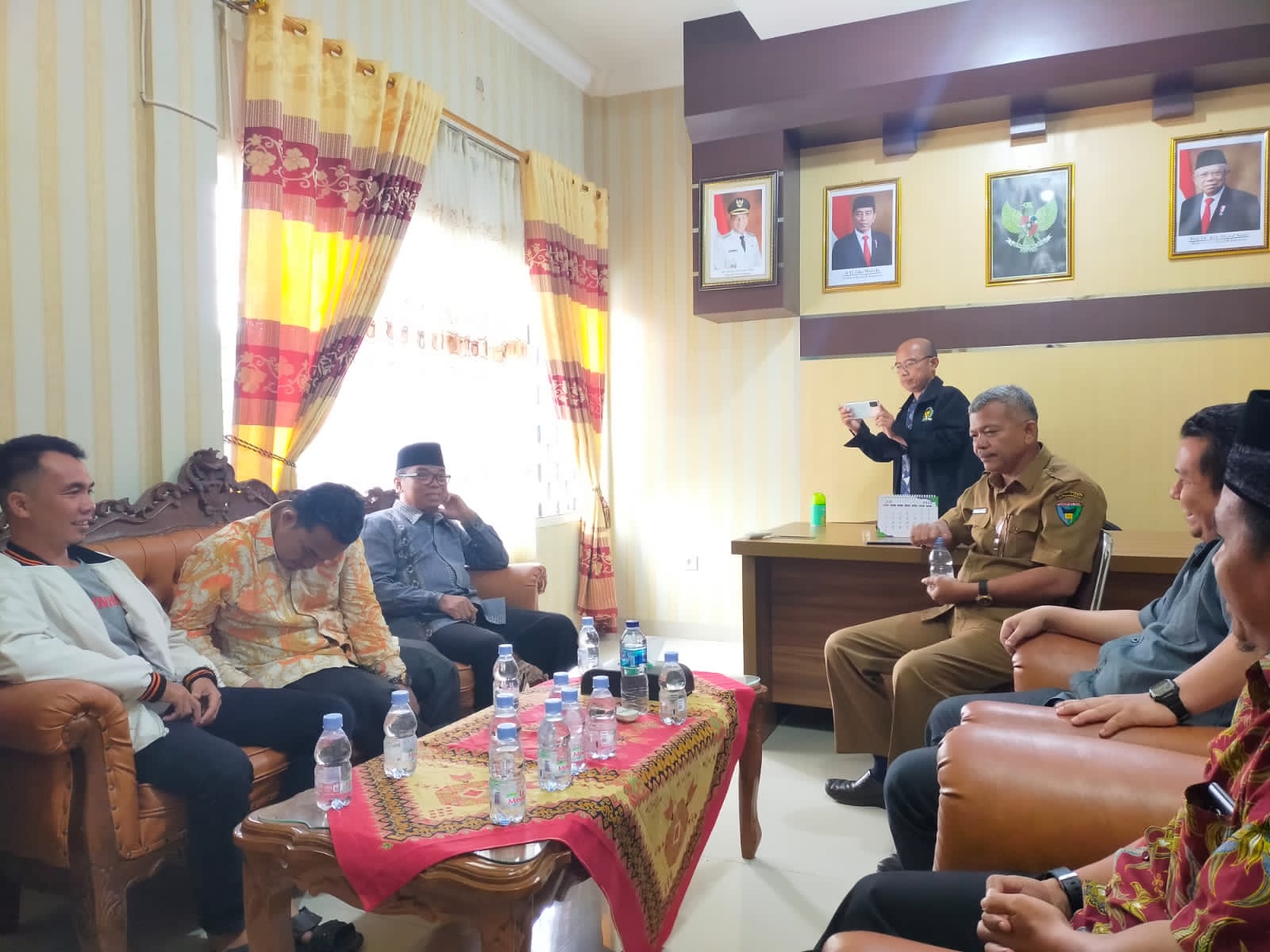 KUNJUNGAN ANGGOTA DPR RI FRAKSI PKS ke DINAS PERIKANAN dan PANGAN