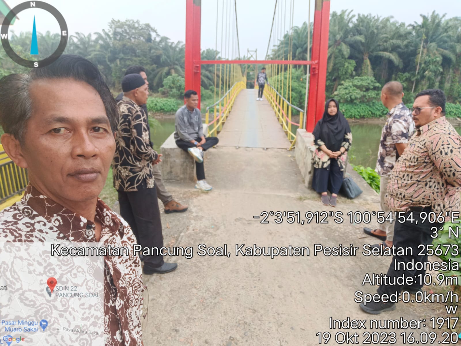 Kunjungan Dinas Perikanan dan Pangan Kabupaten Pesisir Selatan terkait Program Ketahanan Pangan Hewa