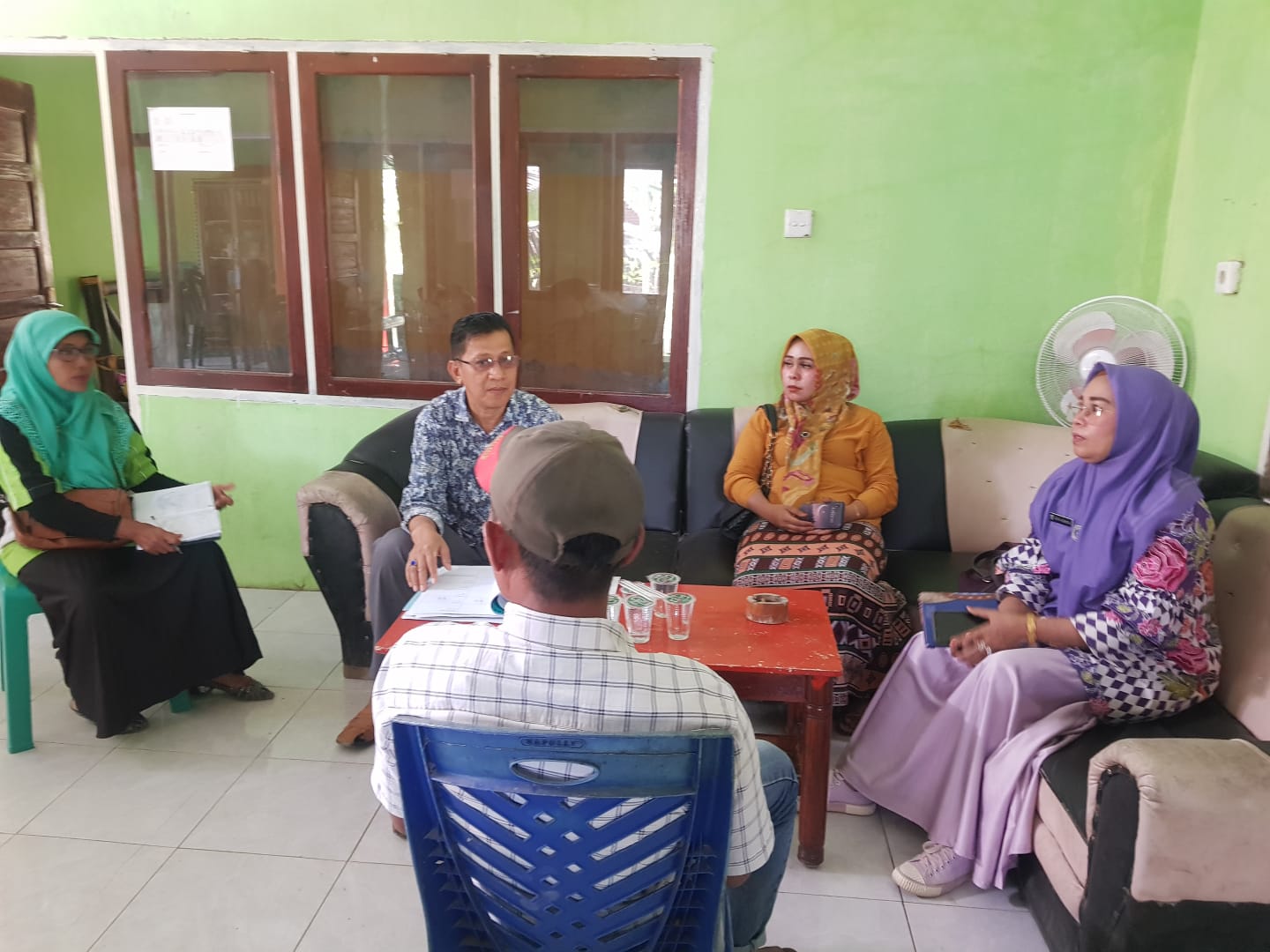 MENDAMPINGI DINAS PANGAN PROPINSI SUMATERA BARAT VERIFIKASI DATA KELOMPOK PENERIMA BANTUAN BIBIT