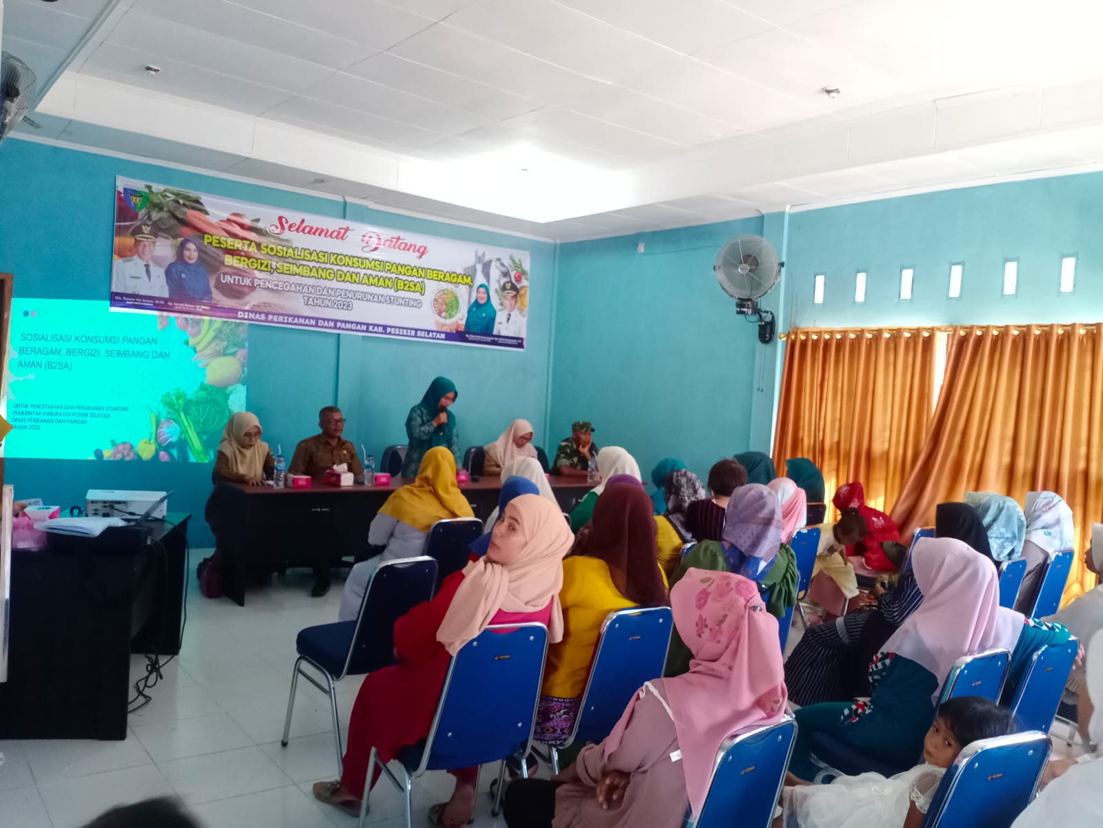 Sosialisasi dan Demonstrasi Cipta Menu Konsumsi Pangan Beragam, Bergizi, Seimbang, dan Aman (B2SA)