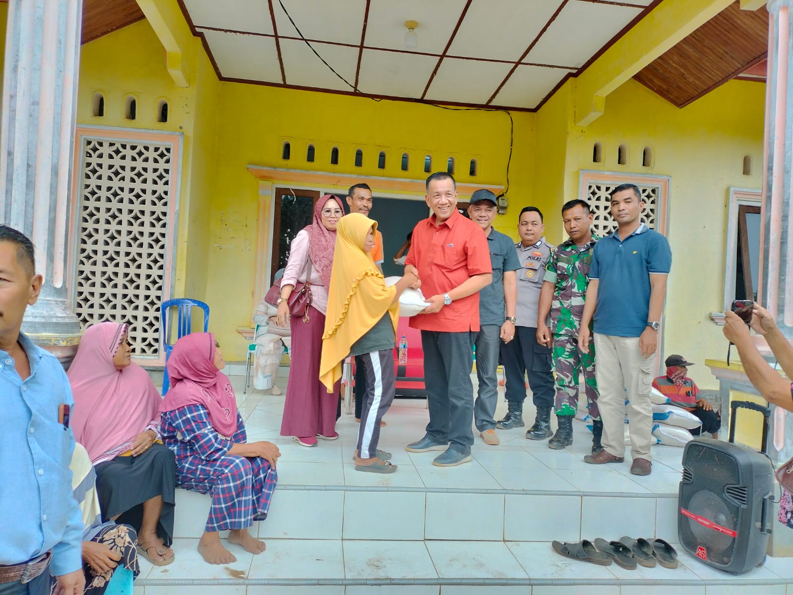 Pendistribusian Bantuan Beras Cadangan Pangan Pemerintah (CPP) di Kecamatan Silaut