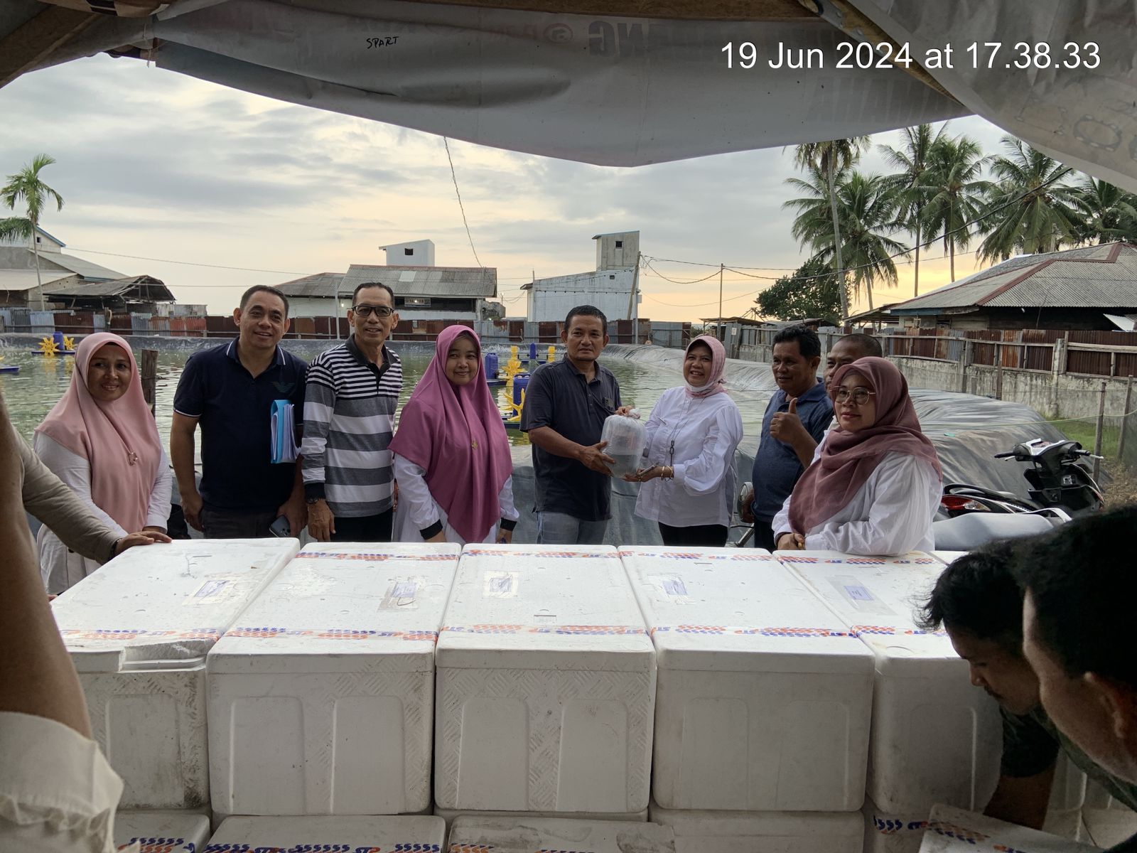 Pendampingan Tim Dinas Kelautan dan Perikanan Provinsi Sumatera Barat ke Kec. Ranah pesisir dan Ling