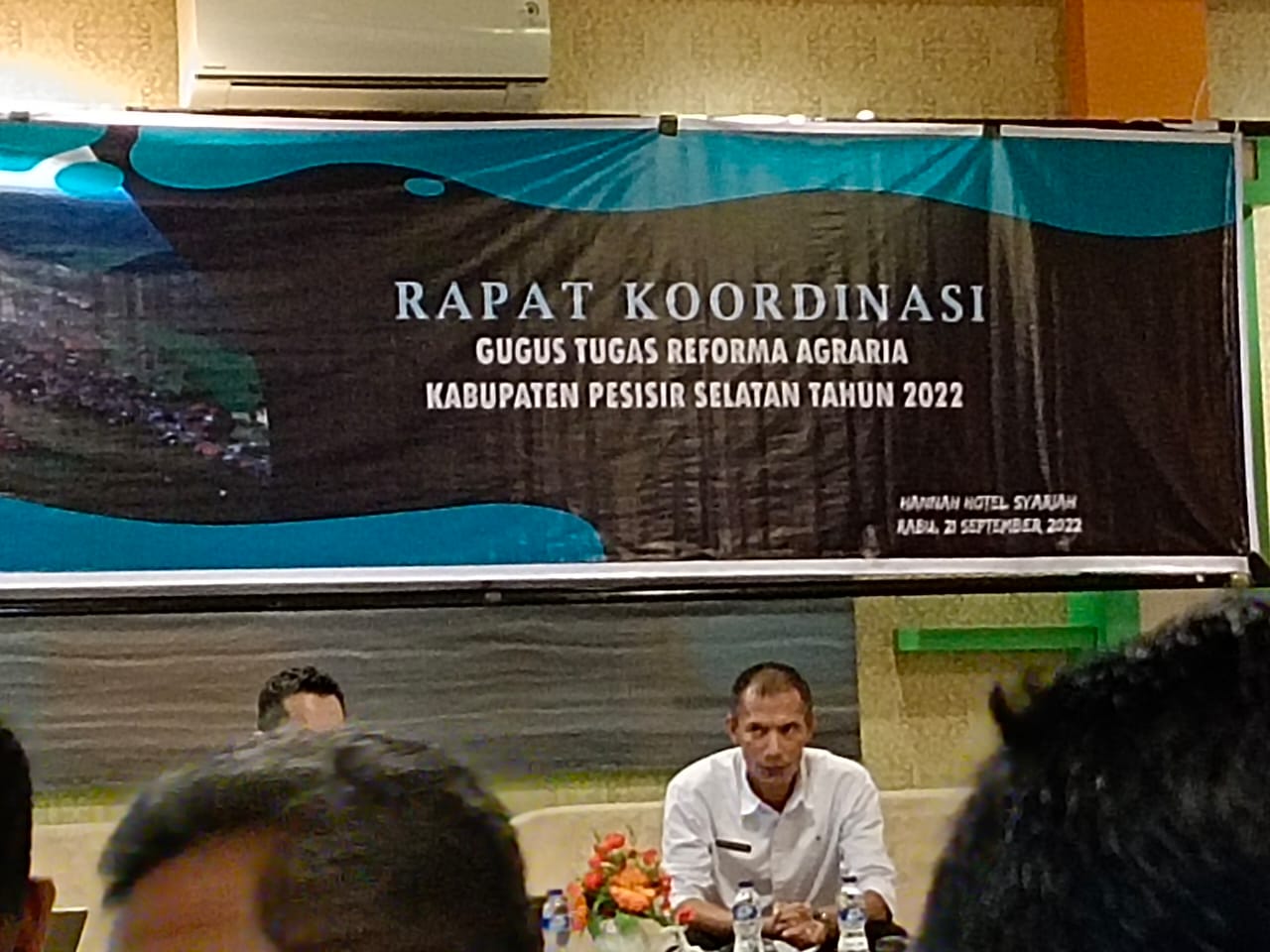 RAPAT KOORDINASI KEGIATAN GUGUS TUGAS REFORMA AGRARIA (GTRA) KAB. PESSEL TH 2022