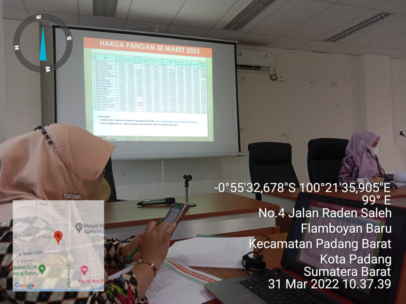 MENGHADIRI RAPAT KOORDINASI KETERSEDIAAN DAN HARGA PANGAN STRATEGIS MENGHADAPI HARI BESAR KEAGAMAAN 