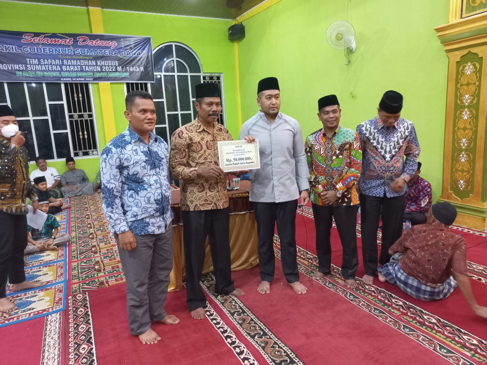 SAFARI RAMADHAN DI KECAMATAN BAYANG UTARA