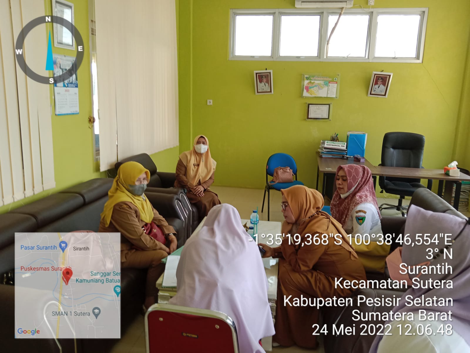 VERIFIKASI DATA PENERIMA BANTUAN PENANGANAN DAERAH RAWAN PANGAN DI KECAMATAN SUTERA