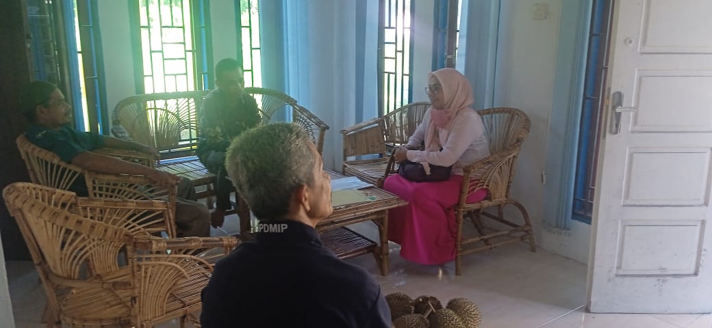 KUNJUNGAN KE KELOMPOK LUMBUNG PANGAN DI KECAMATAN BATANG KAPAS