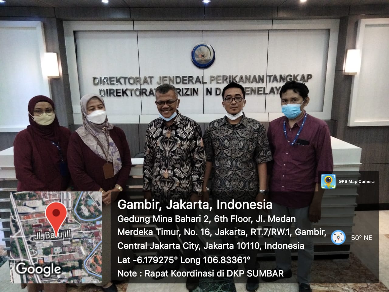 KOORDINASI DAN KONSULTASI PROGRAM BANTUAN PENATAAN KAMPUNG NELAYAN MAJU KE JAKARTA