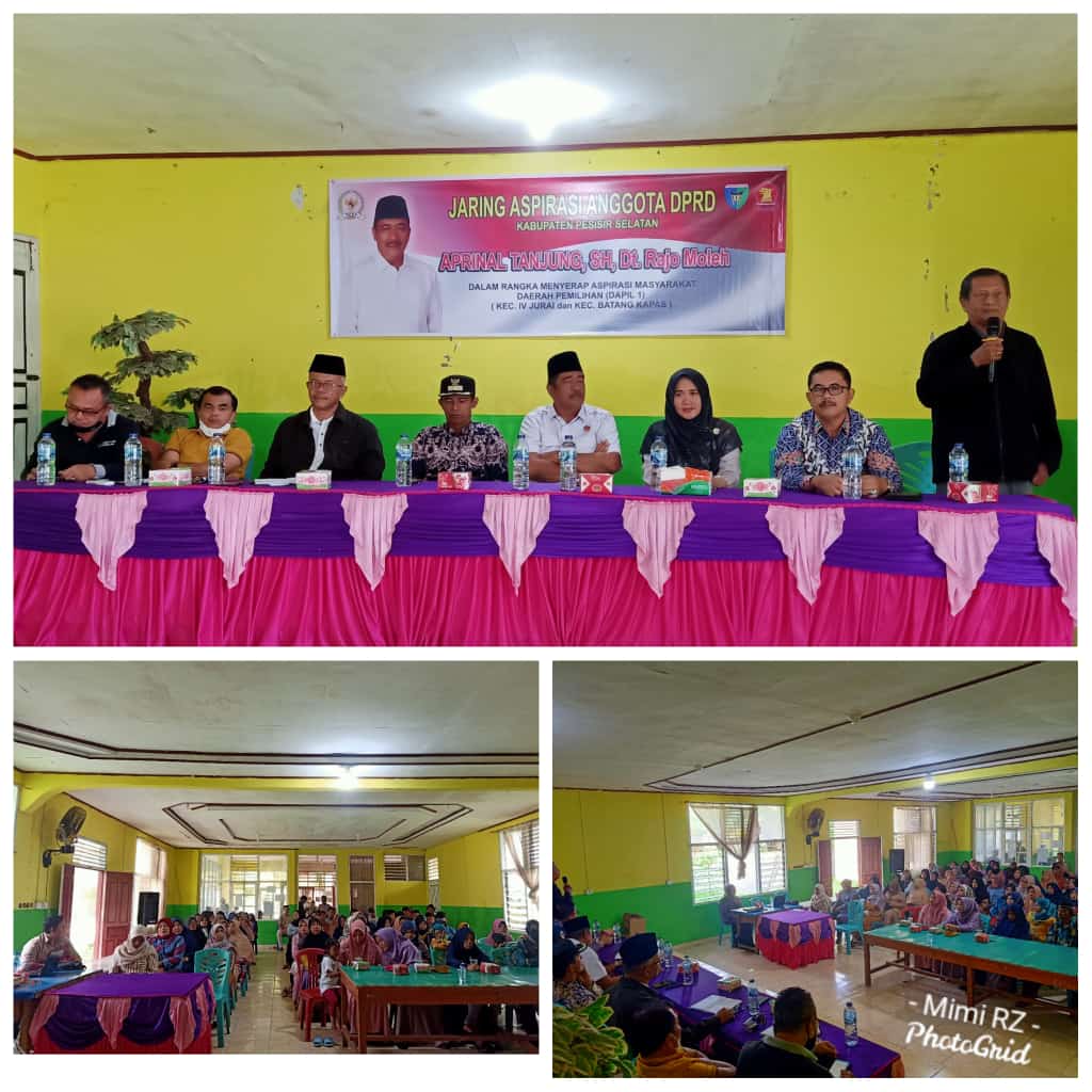 MENDAMPINGI KEGIATAN RESES DI SAGO KECAMATAN IV JURAI