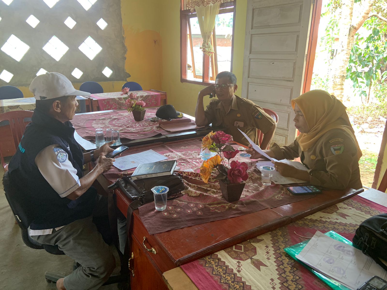 DINAS PERIKANAN DAN PANGAN KABUPATEN PESISIR SELATAN MENYELESAIKAN ADMINISTRASI HIBAH TANAH DARI MAS