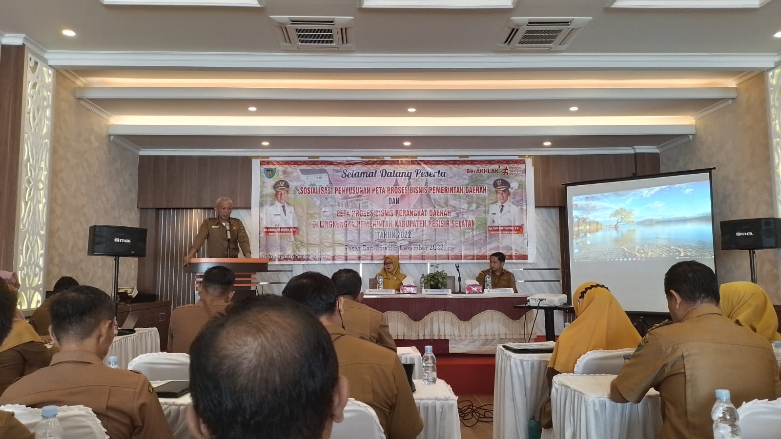 SOSIALISASI PENYUSUNAN PETA PROSES BISNIS PEMERINTAH DAERAH KABUPATEN PESISIR SELATAN