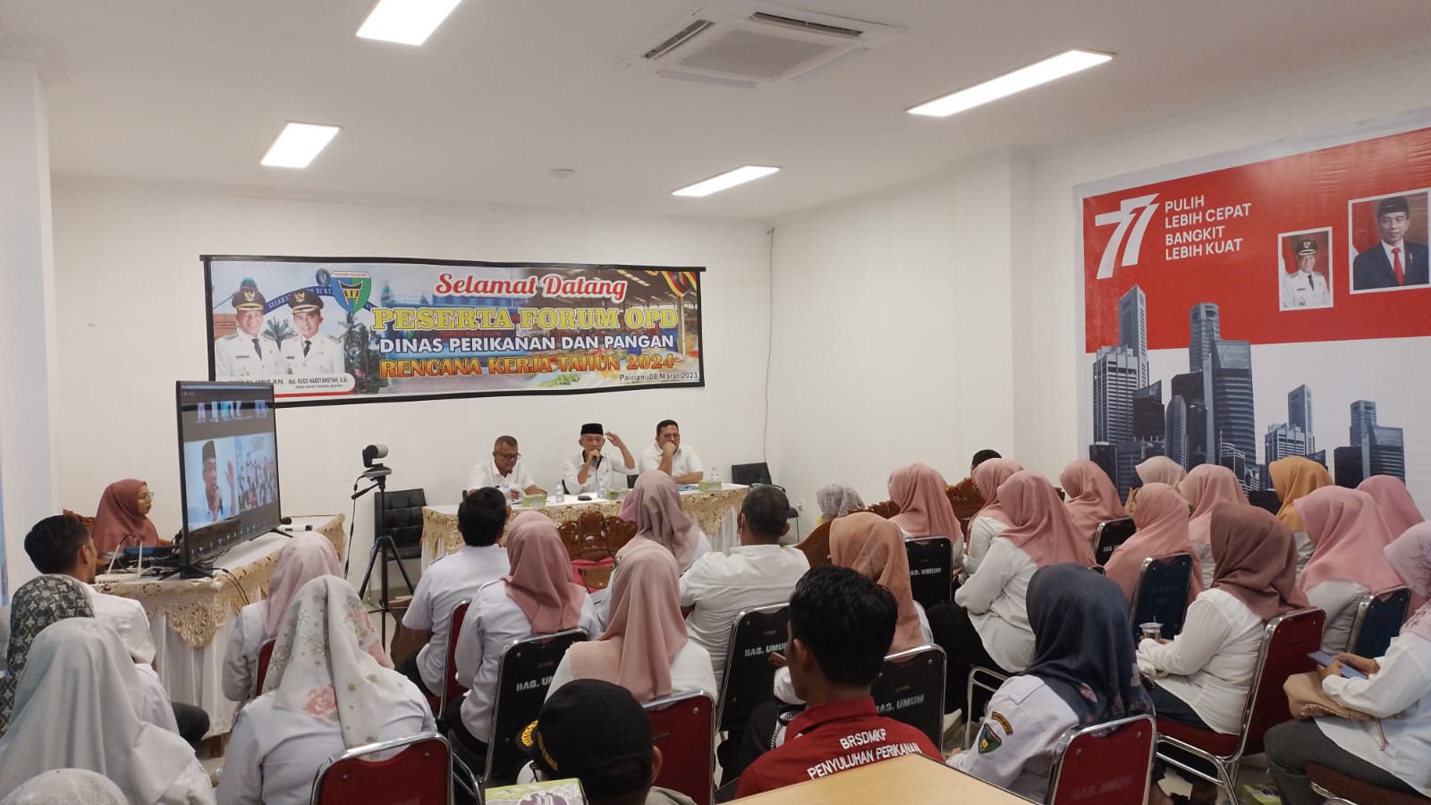 DINAS PERIKANAN DAN PANGAN ADAKAN ACARA FORUM OPD