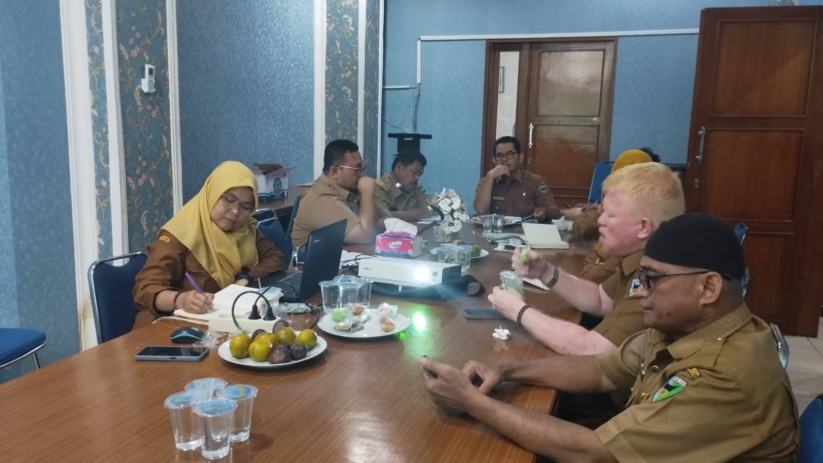 Menghadiri Pembahasan Rencana Hibah BMD (Tanah) di Kec. Koto XI Tarusan