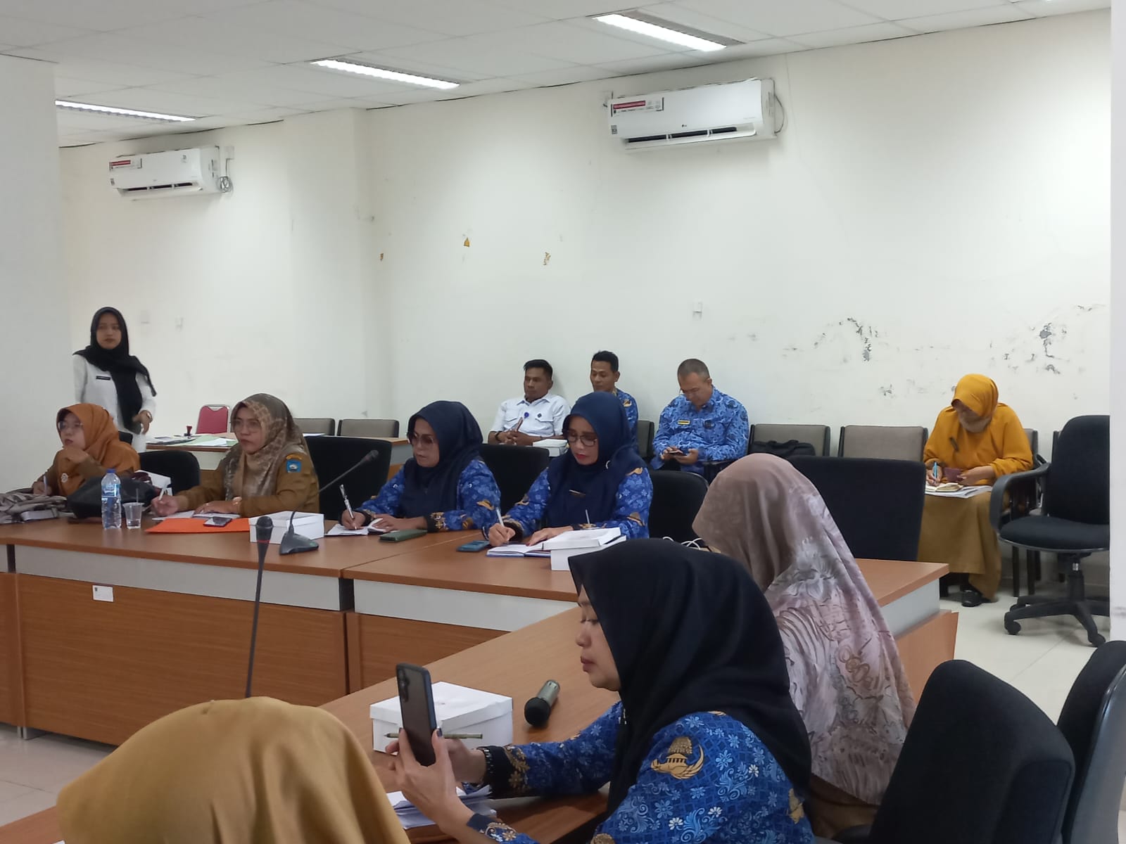 Rapat Persiapan Lomba Pengolahan Pangan  Sehat dan Pangan Got Talent di Dinas Pangan Provinsi Sumate