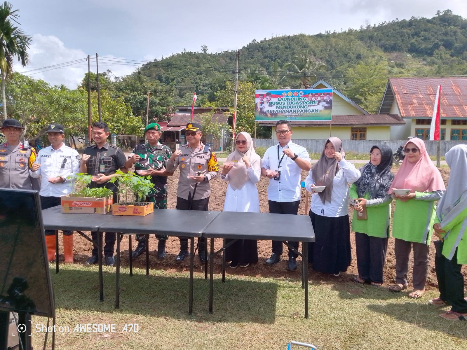  Launching Gugus Tugas Polri Mendukung Ketahanan Pangan