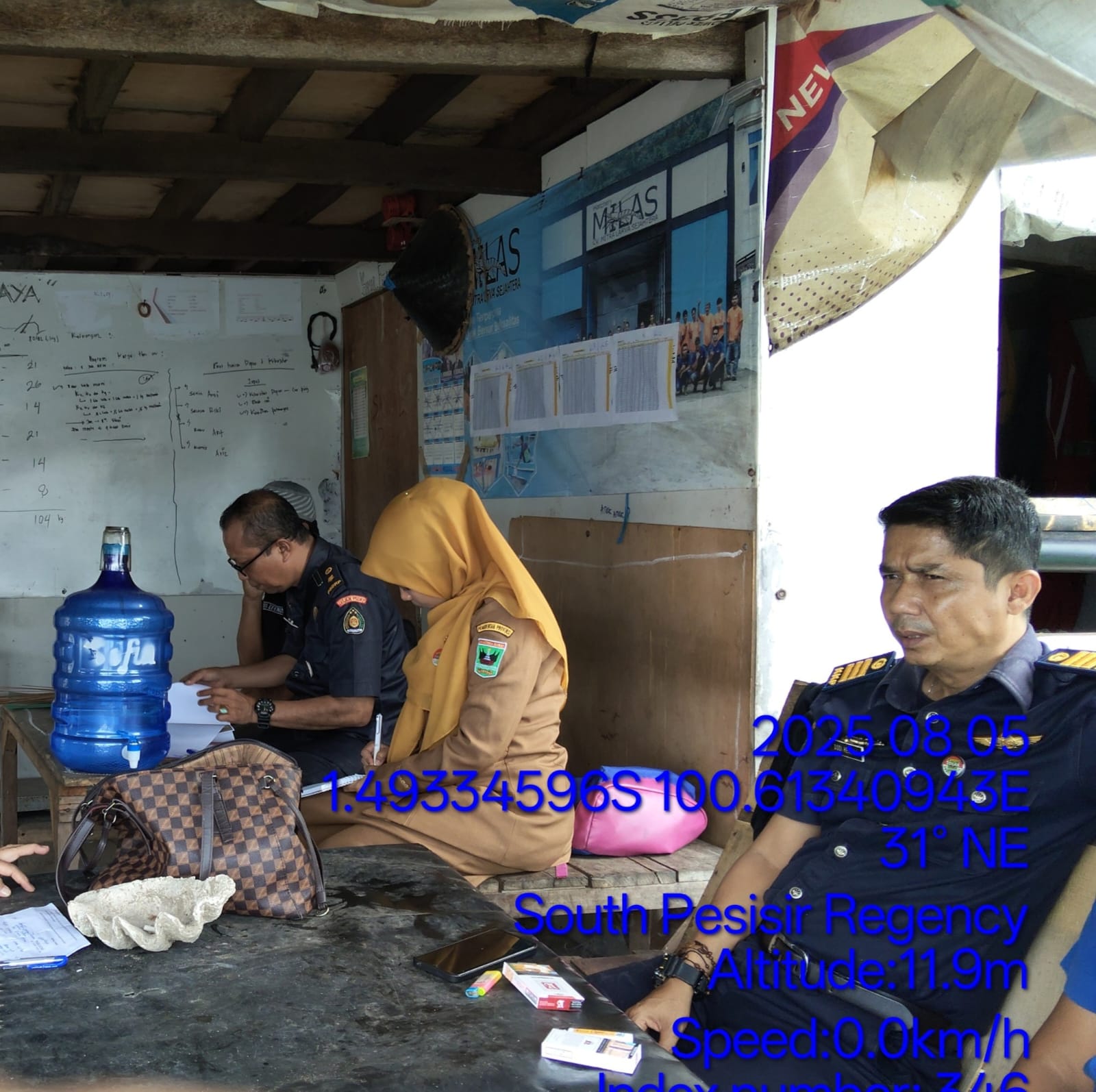 Pengawasan Tambak Udang Vaname di Kecamatan Batang Kapas